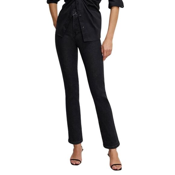 Good American Good Legs Straight Jeans - Picture 5 of 7